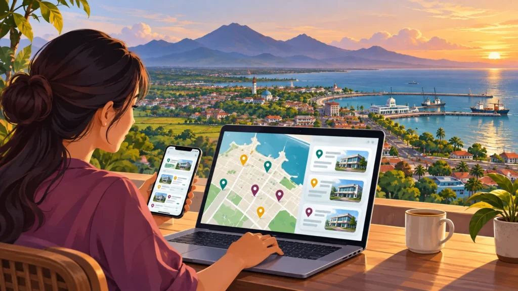 Ilustrasi memeriksa daftar apotek online dan lokasi di Probolinggo