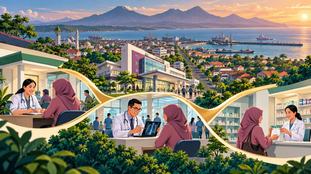 Ilustrasi alur informasi JKN dan Program Rujuk Balik di Probolinggo